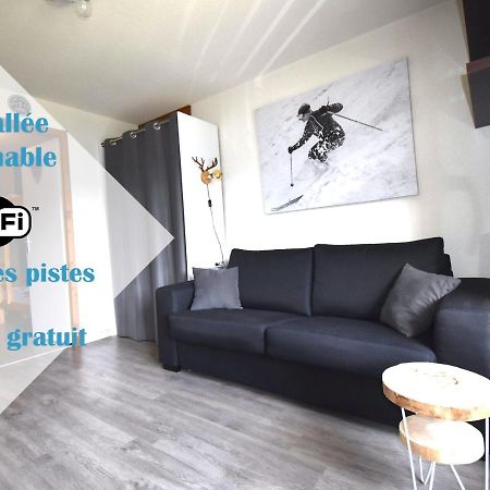 Au Pied Des Pistes B31, Chaleureux Studio 4 Pers, Vue Sur La Vallee Imprenable Avec Wifi, Draps Non Compris Saint-Jean-d'Aulps Bagian luar foto