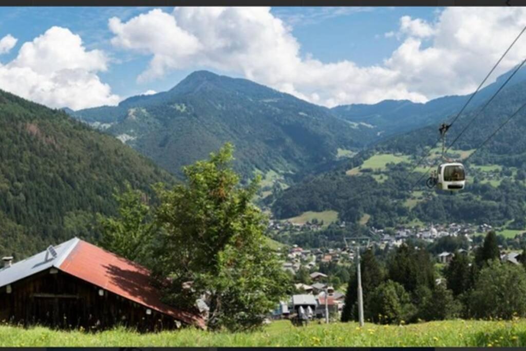 Au Pied Des Pistes B31, Chaleureux Studio 4 Pers, Vue Sur La Vallee Imprenable Avec Wifi, Draps Non Compris Saint-Jean-d'Aulps Bagian luar foto