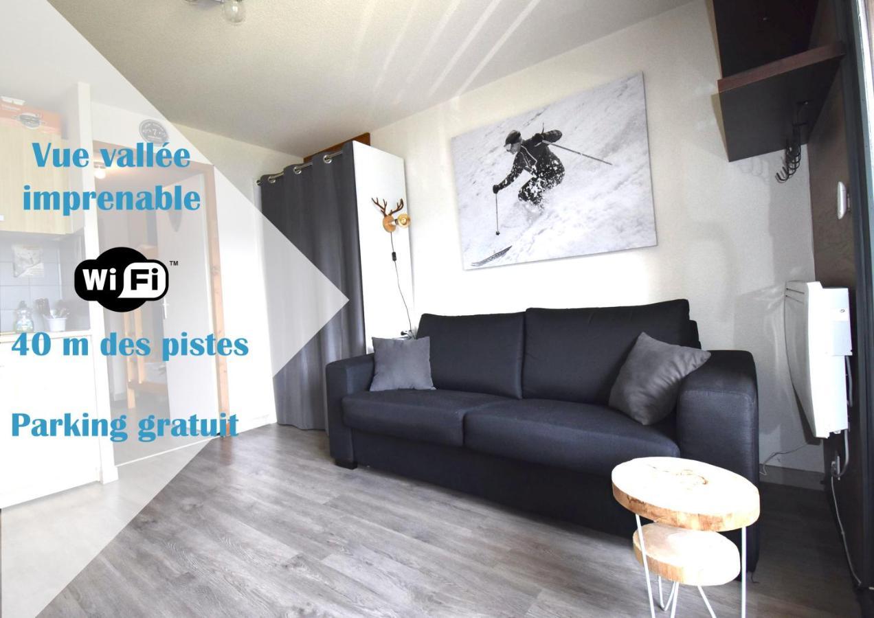 Au Pied Des Pistes B31, Chaleureux Studio 4 Pers, Vue Sur La Vallee Imprenable Avec Wifi, Draps Non Compris Saint-Jean-d'Aulps Bagian luar foto